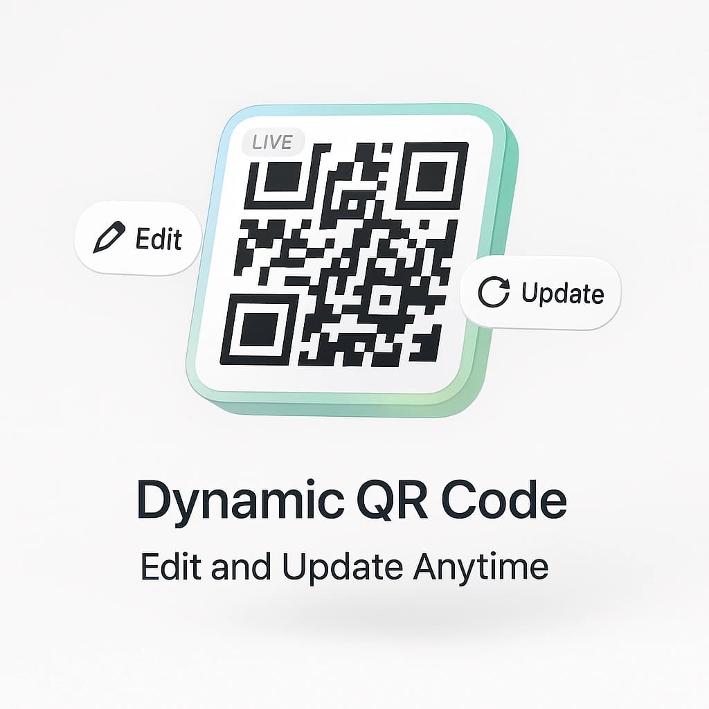 Edit and update QR code example