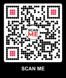 Scan Me (no branding) QR code template preview