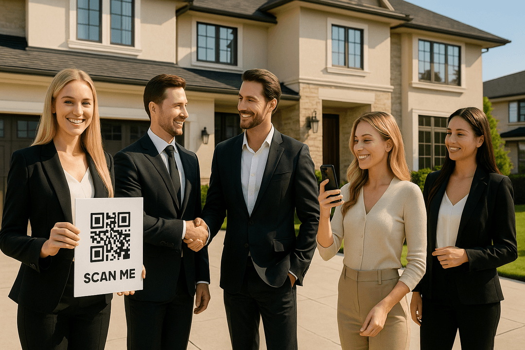 Independent real estate agents using creative QR code marketing strategies