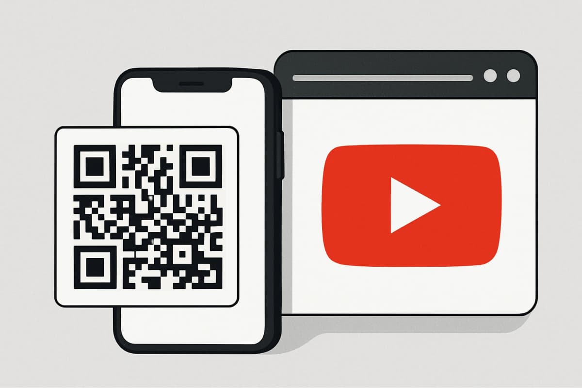 YouTube QR code example