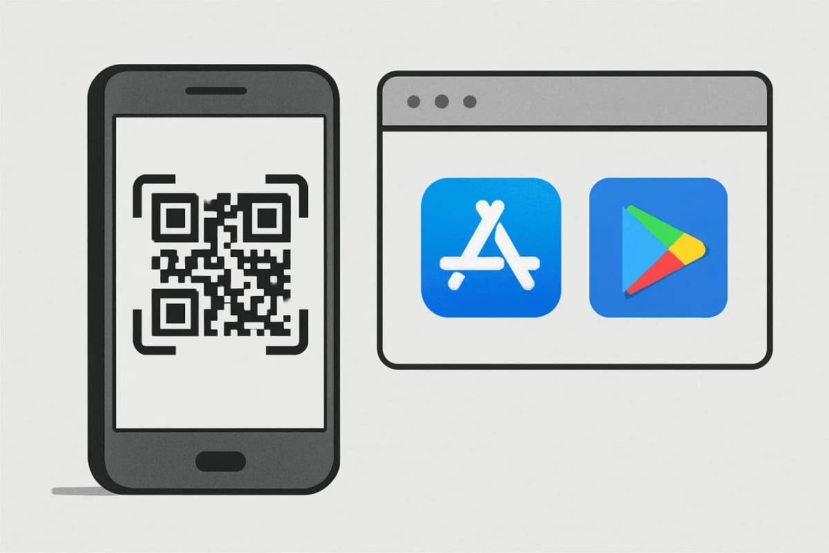 App Store QR code example